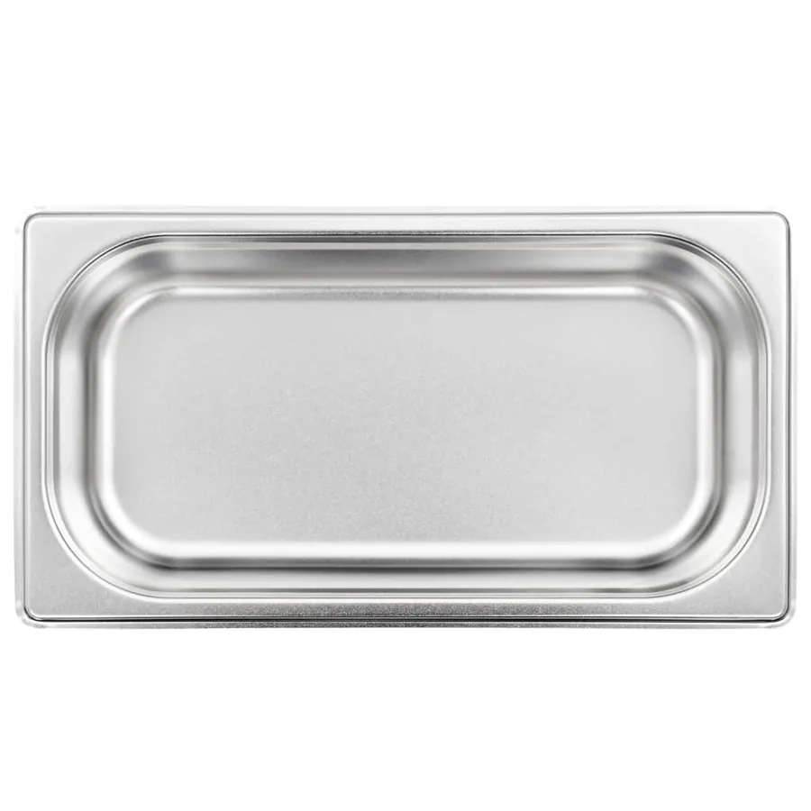 Récipients Gastronorm 8 pcs GN 1/3 65 mm Acier inoxydable - 5