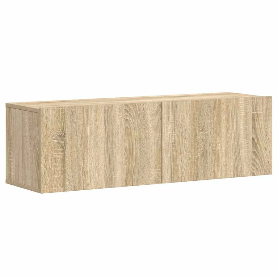 Ensemble de meubles TV 3 pcs Chêne sonoma Bois d'ingénierie - 4