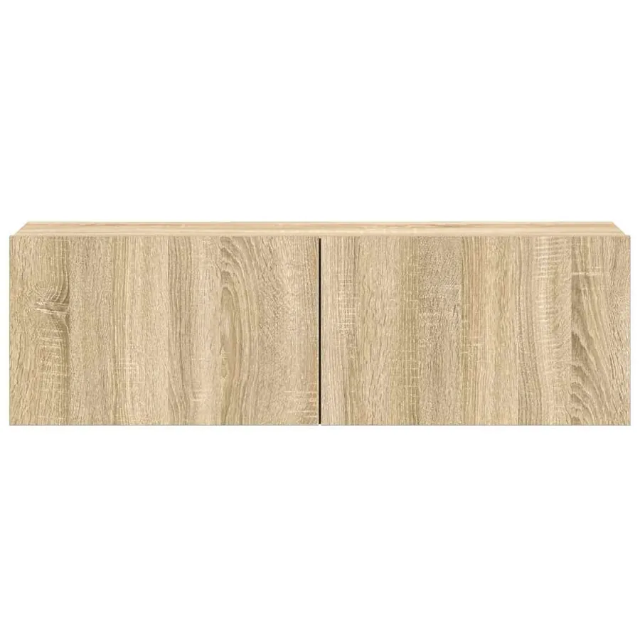 Ensemble de meubles TV 3 pcs Chêne sonoma Bois d'ingénierie - 7