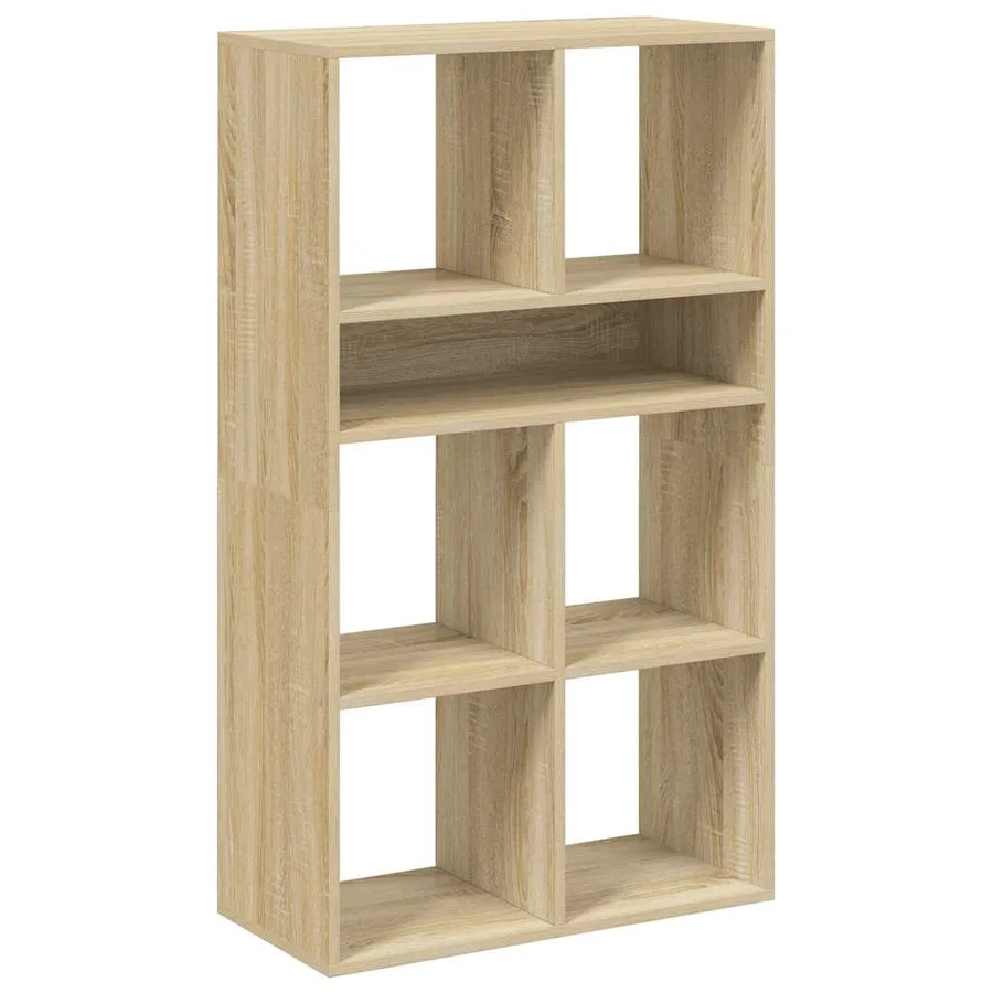 Bibliothèque chêne sonoma 66x31x112 cm bois d'ingénierie - 2