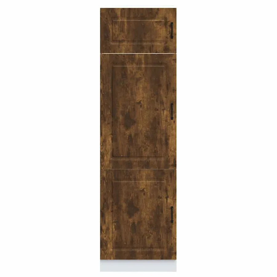 Armoire de cuisine Kalmar chêne fumé bois d'ingénierie - 3