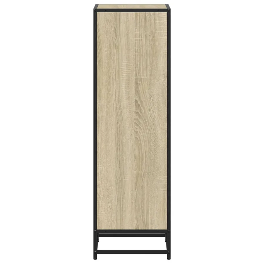 Bibliothèque chêne sonoma 33,5x33x107,5 cm bois d'ingénierie - 5