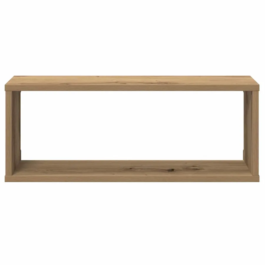 Étagères cube murales 2 pcs chêne artisanal 60x15x23 cm - 5