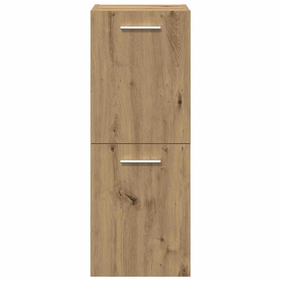 Ensemble de meubles salle de bain 5 pcs bois d'ingénierie - 11