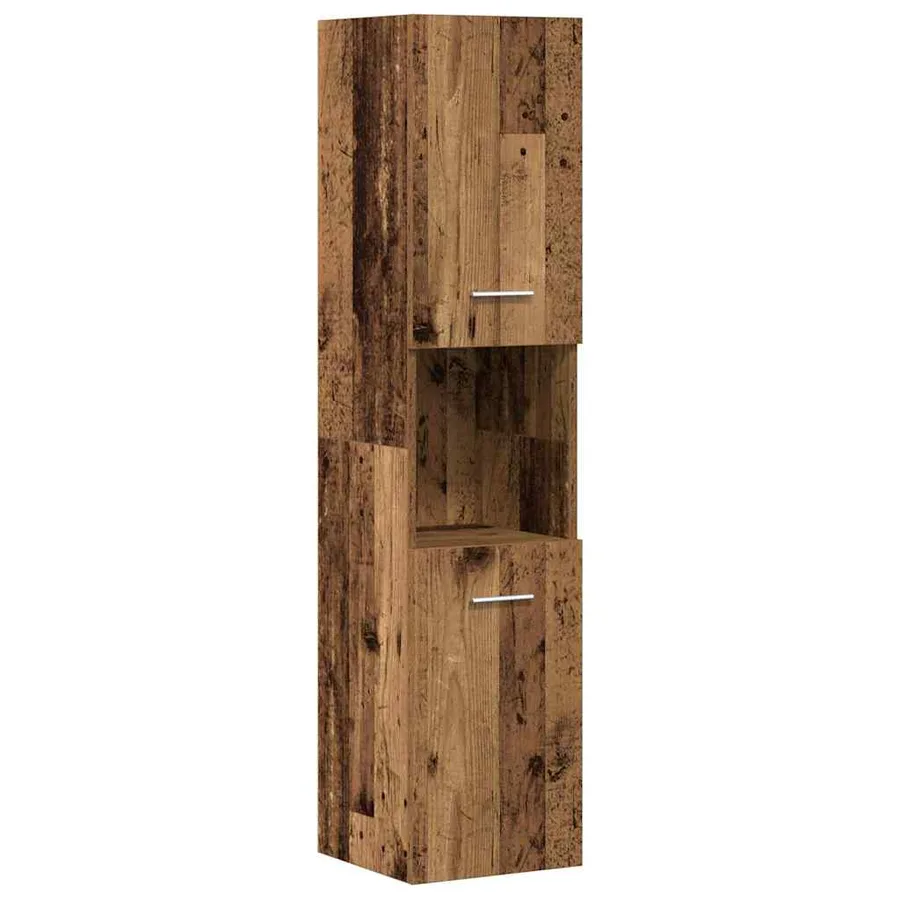 Ensemble de meubles salle de bain 4 pcs bois d'ingénierie - 5