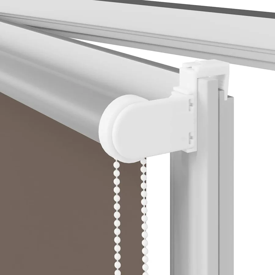 Store enrouleur occultant café 140x210cm largeur du tissu - 12