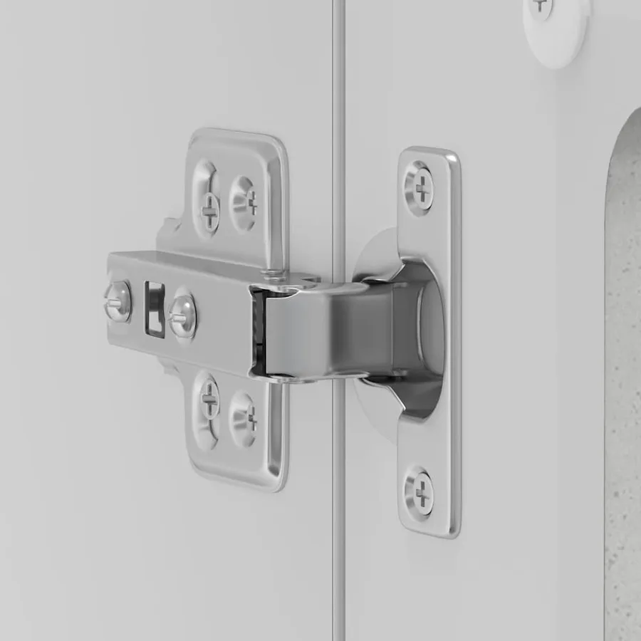 Armoire murale de cuisine avec porte en verre Kalmar gris béton - 10