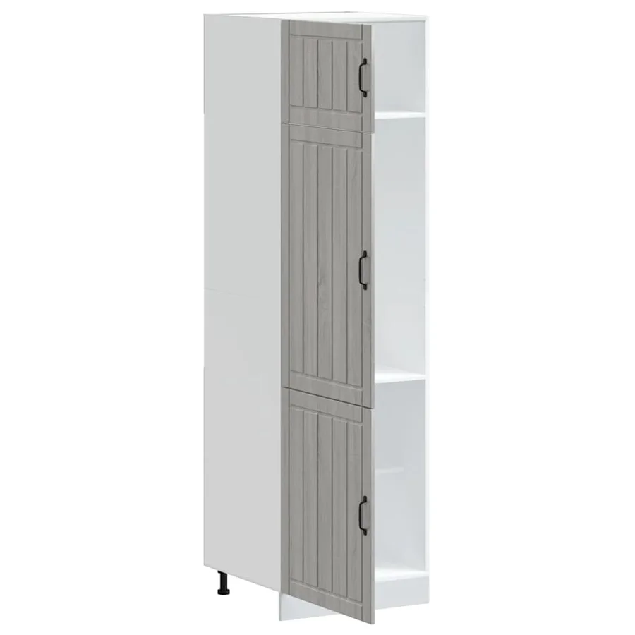 Armoire de cuisine Lucca sonoma gris bois d'ingénierie - 4