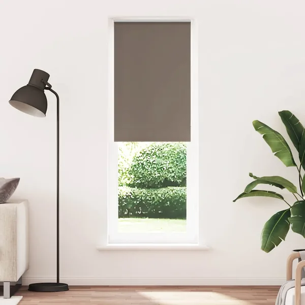 Store enrouleur occultant café 70x230cm largeur du tissu 65,7cm