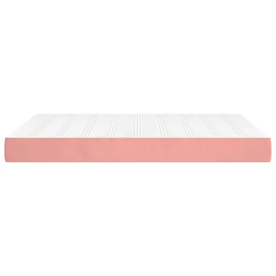 Matelas à ressorts ensachés 140 x 220 cm Rose - 4