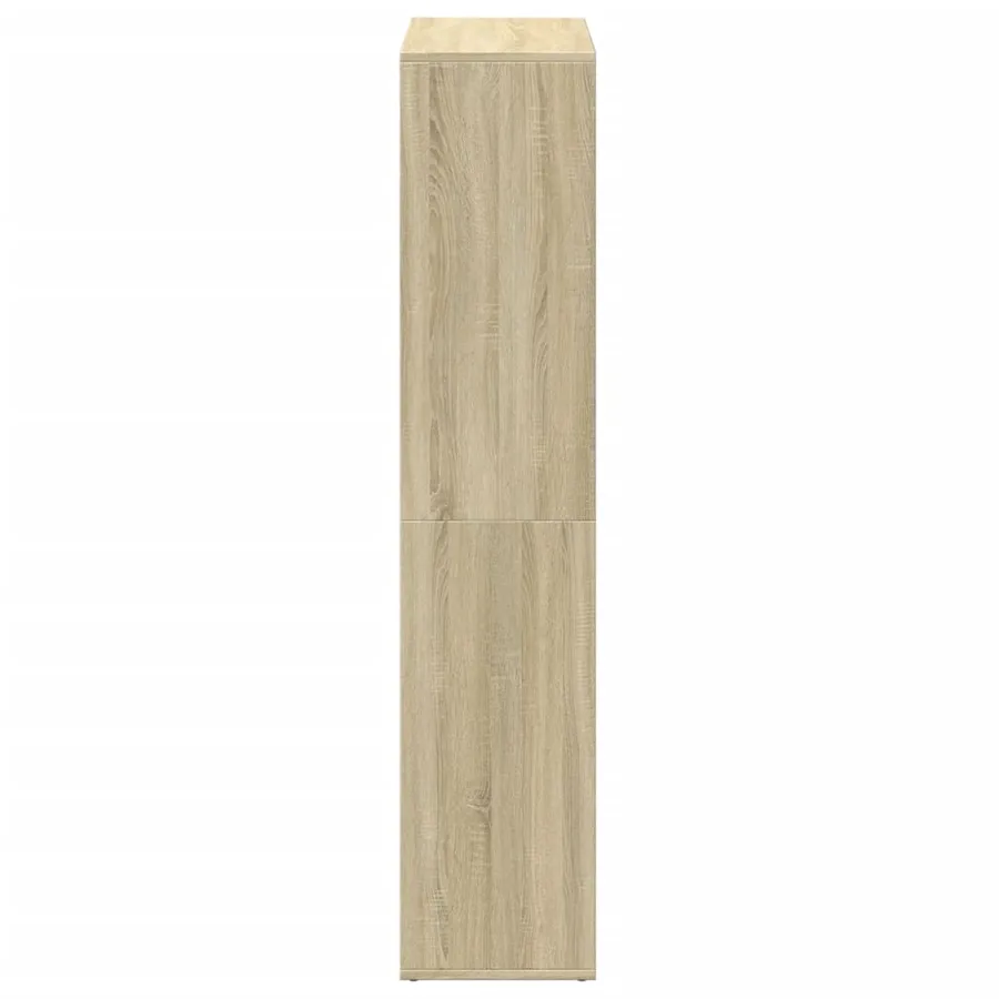 Étagère séparatrice de pièce chêne sonoma 69,5x29x137,5 cm - 7