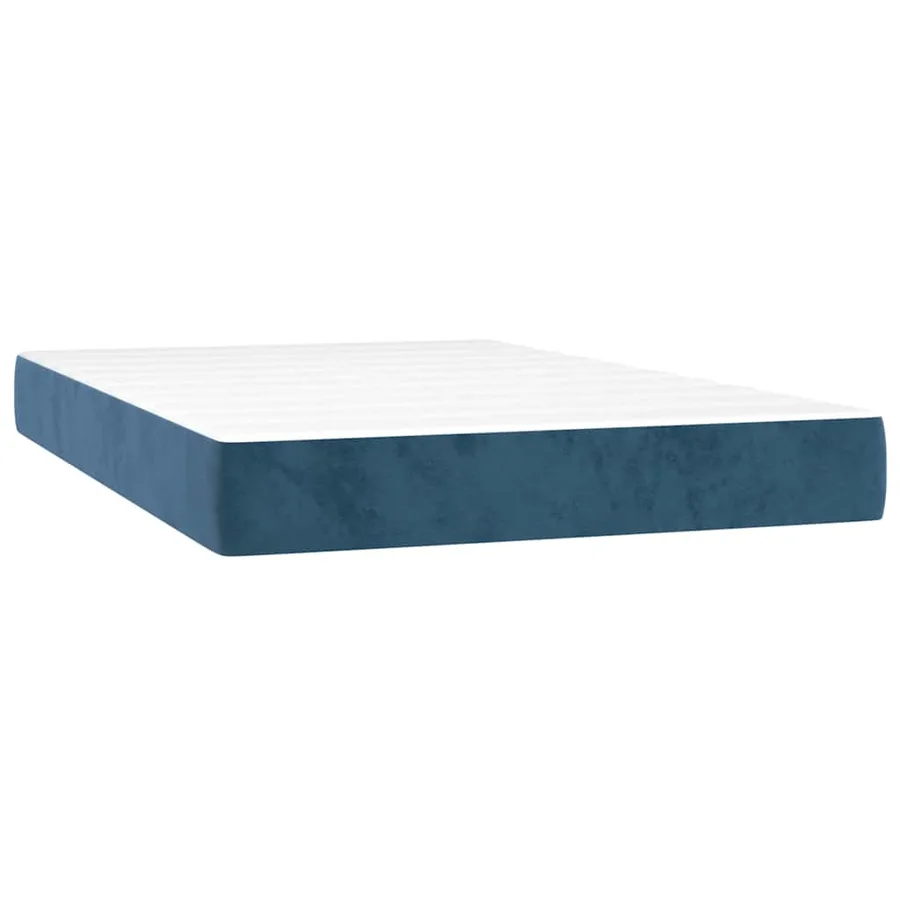 Matelas à ressorts ensachés 120 x 220 cm Bleu foncé - 2