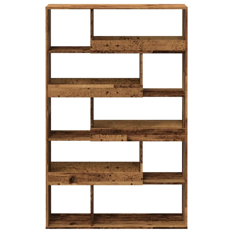 Bibliothèque vieux bois 100x33x156,5 cm bois d'ingénierie - 4