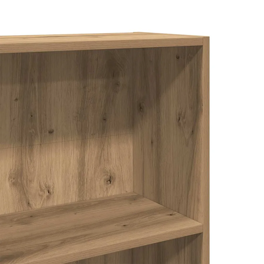 Bibliothèque Chêne Artisian 60x24x176 cm Bois d'ingénierie - 7