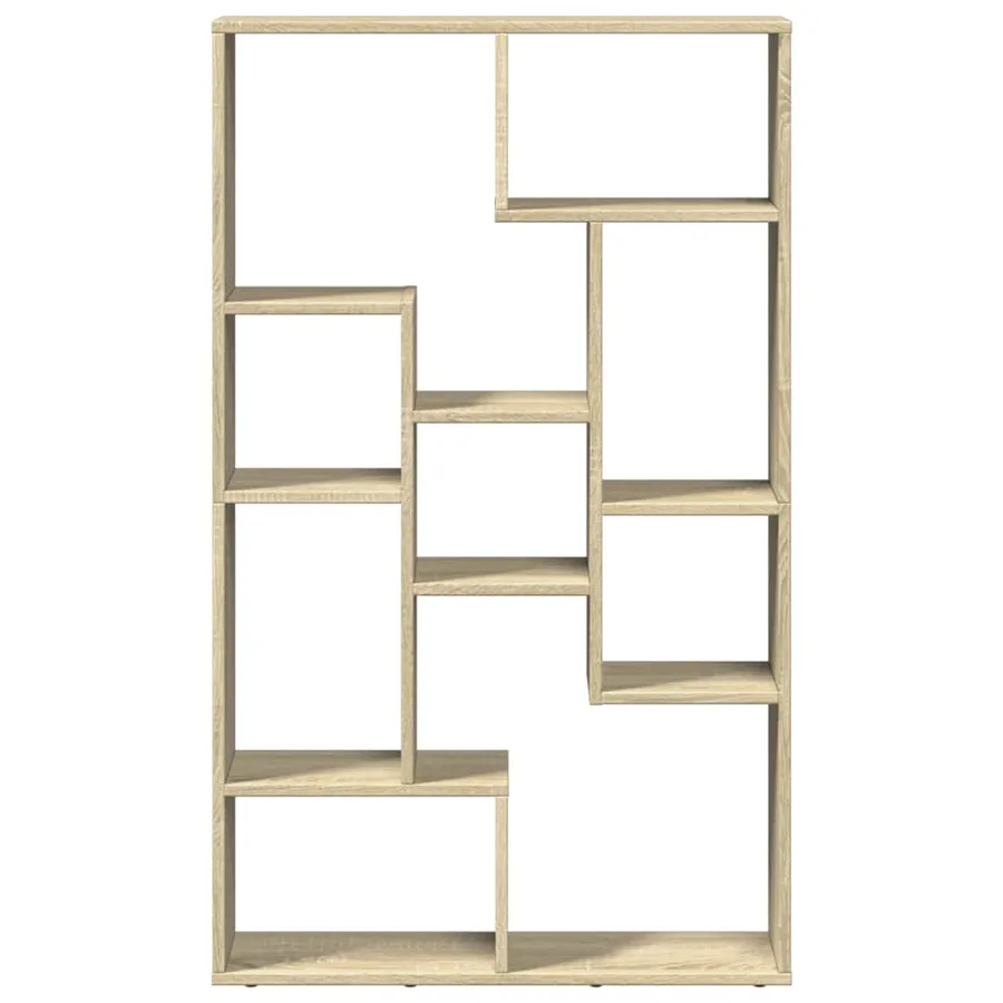 Bibliothèque chêne sonoma 72x20x120,5 cm bois d'ingénierie - 5