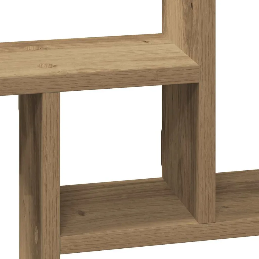 Étagères murales 2 pcs chêne artisanal bois d'ingénierie - 9