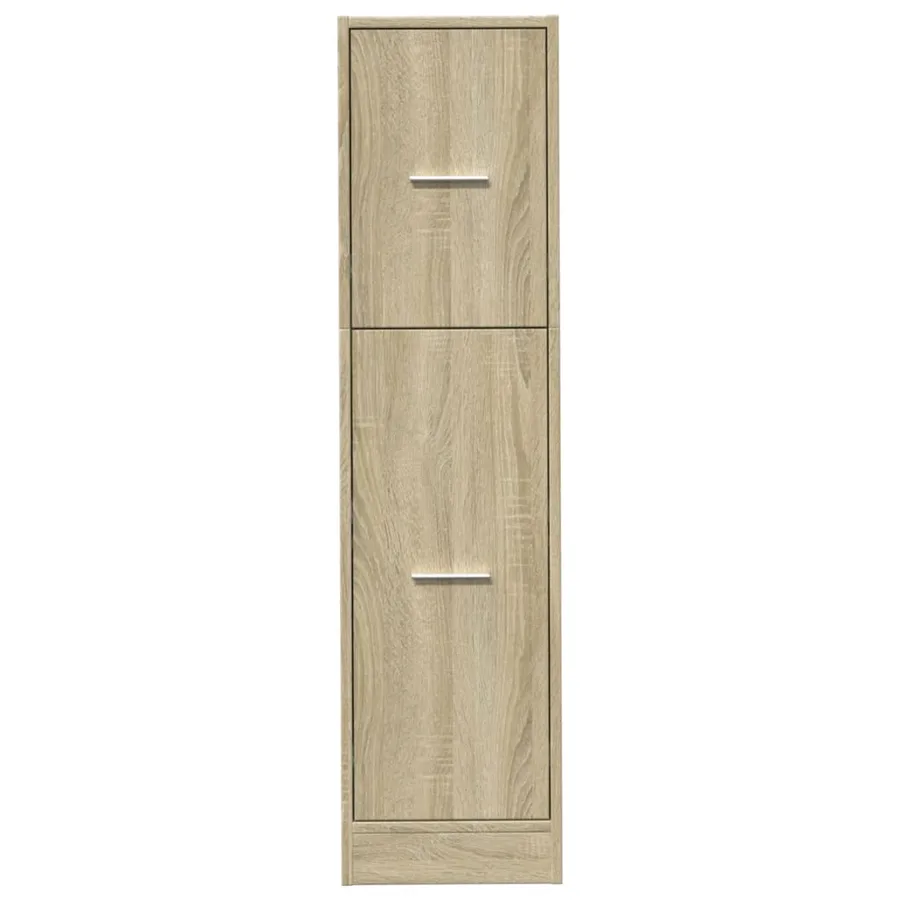 Armoire d'apothicaire chêne sonoma 30x41x118 cm bois ingénierie - 5