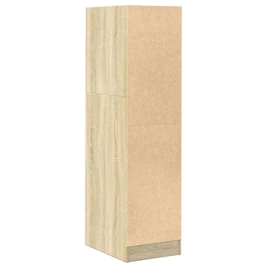 Armoire d'apothicaire chêne sonoma 30x41x118 cm bois ingénierie - 6
