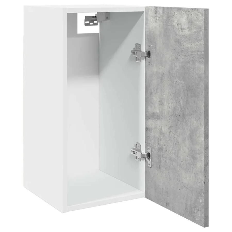Armoire suspendue "Lyon" Gris béton 30 x 31 x 60 cm Bois d'ingénierie - 5