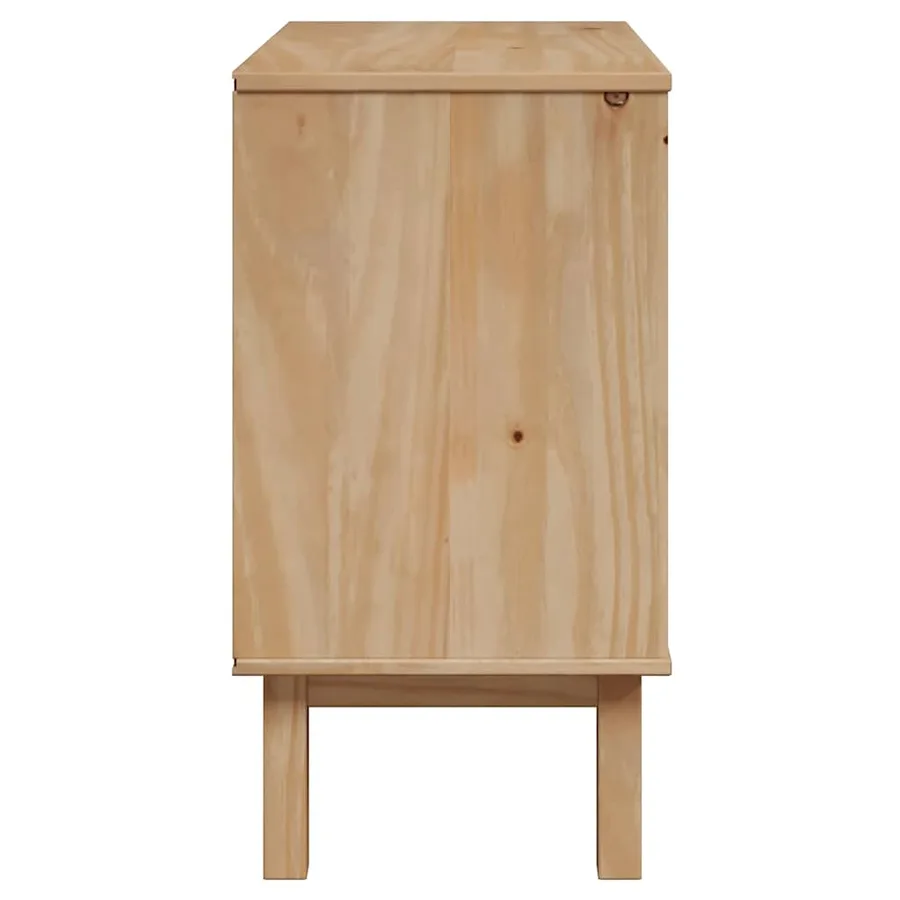 Armoire de couloir OTTA 75x40x75 cm bois de pin massif - 6