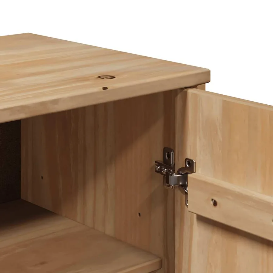 Armoire de couloir OTTA 75x40x75 cm bois de pin massif - 8