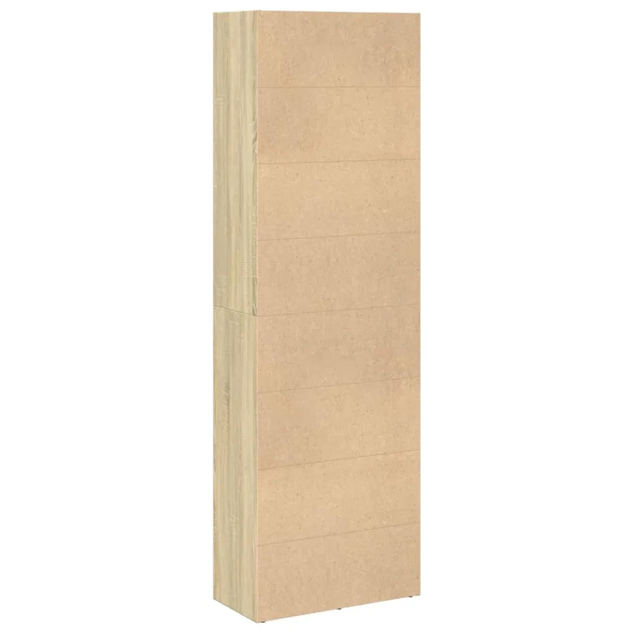 Bibliothèque chêne sonoma 60x30x189 cm bois d'ingénierie - 5