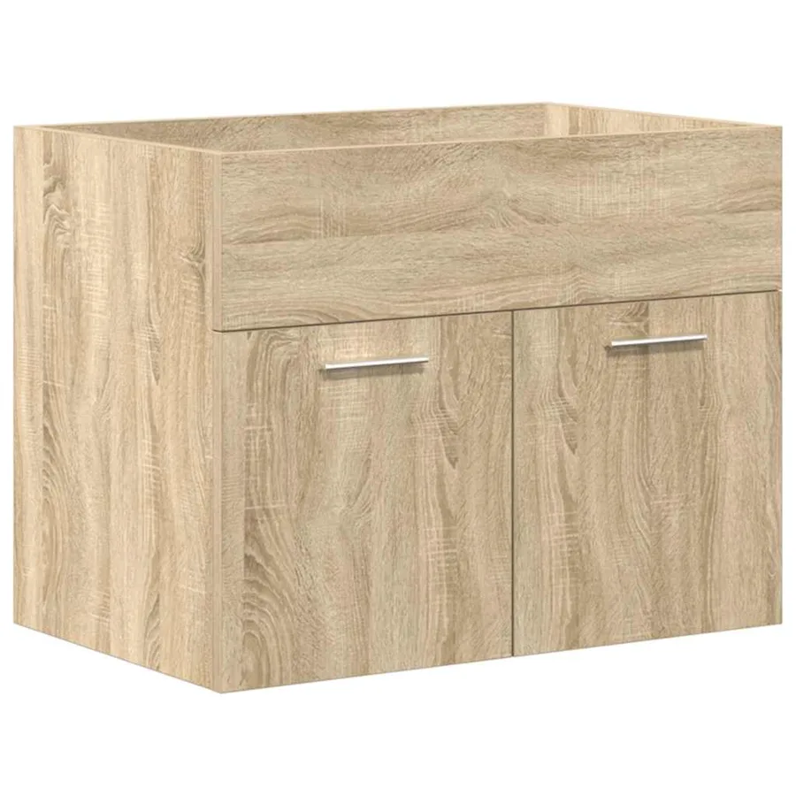 Armoire lavabo de salle de bain et vasque et robinet intégrés - 5
