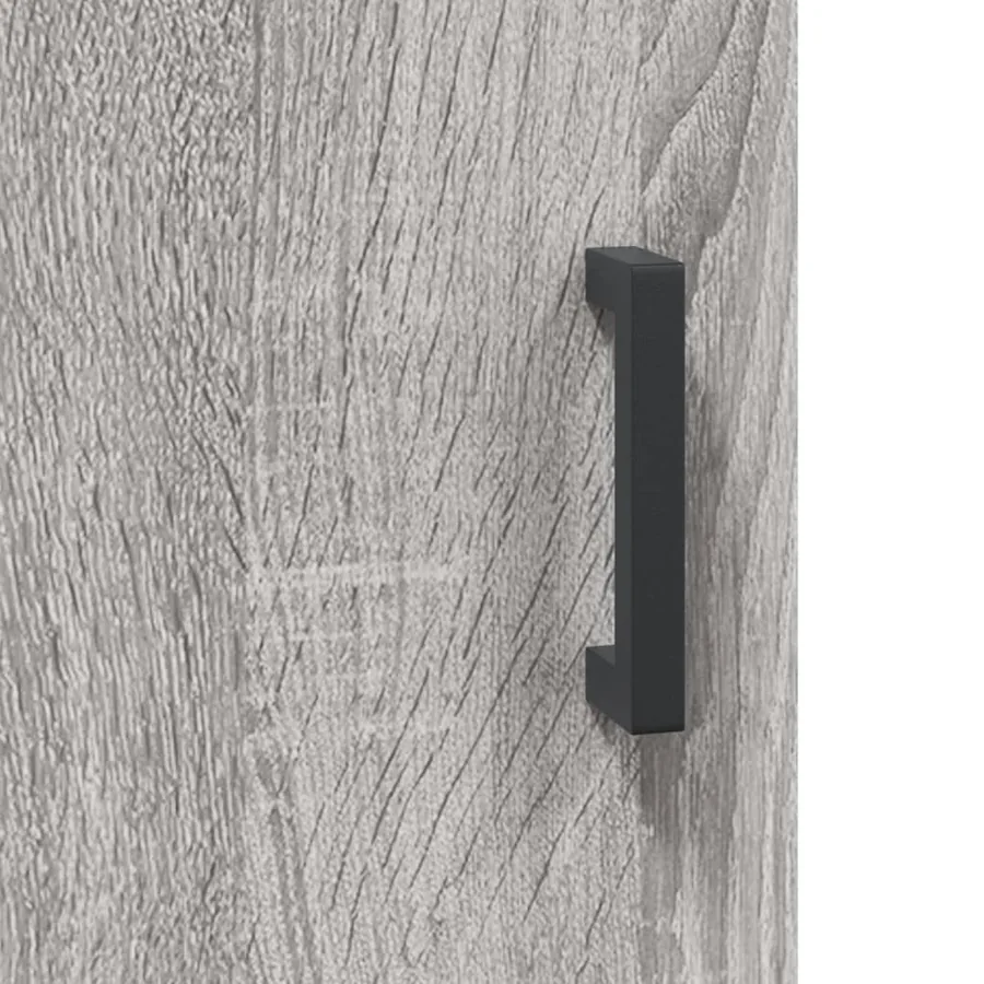 Buffet haut Sonoma gris 34,5x34x180 cm Bois d'ingénierie - 10