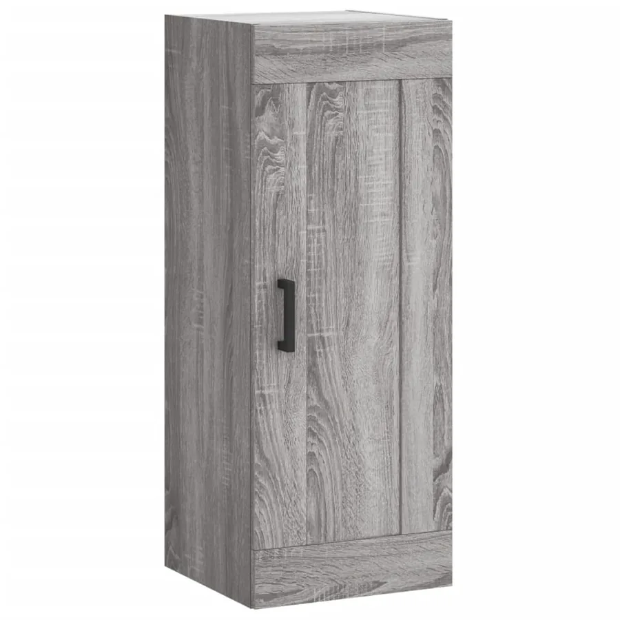 Buffet haut Sonoma gris 34,5x34x180 cm Bois d'ingénierie - 8