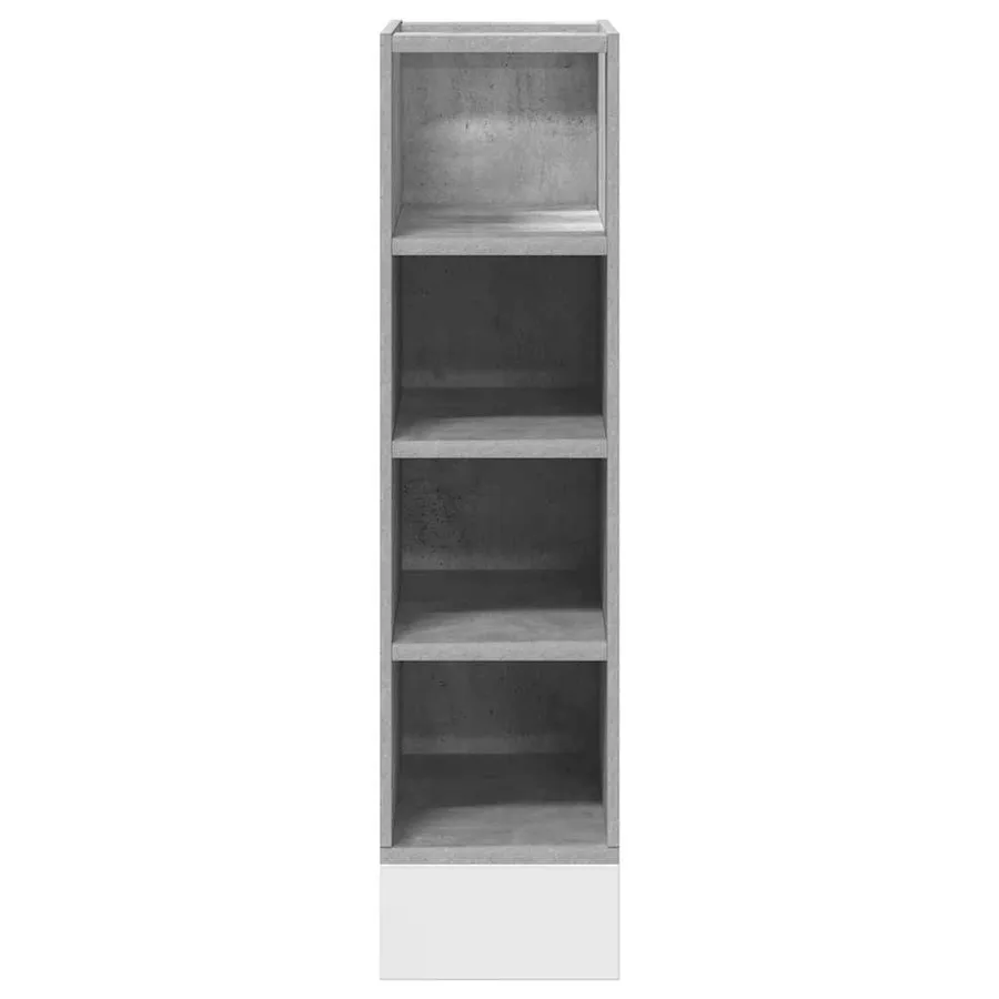 Meuble bas "Riga" Gris béton 20 x 44,5 x 81,5 cm Bois d'ingénierie - 4