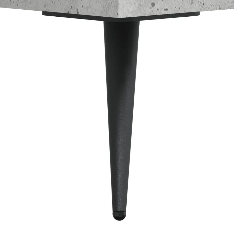 Buffet haut Gris béton 34,5x34x180 cm Bois d'ingénierie - 11
