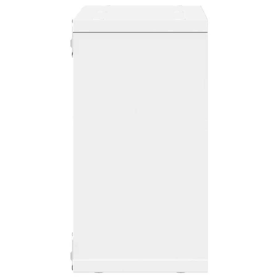 Armoire murale 60x16x30 cm blanc bois d'ingénierie - 5