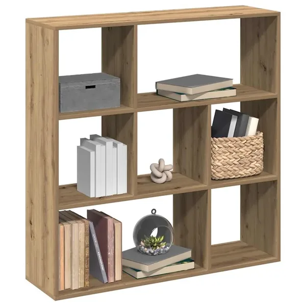 Étagère séparatrice de pièce chêne artisanal 102x29x103,5 cm