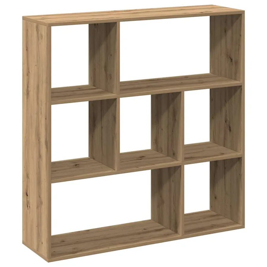 Étagère séparatrice de pièce chêne artisanal 102x29x103,5 cm - 2