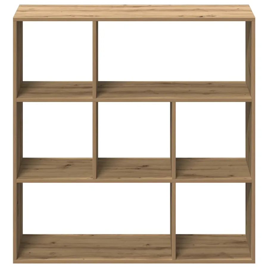 Étagère séparatrice de pièce chêne artisanal 102x29x103,5 cm - 5
