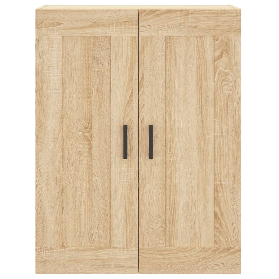 Buffet haut Chêne sonoma 69,5x34x180 cm Bois d'ingénierie - 6
