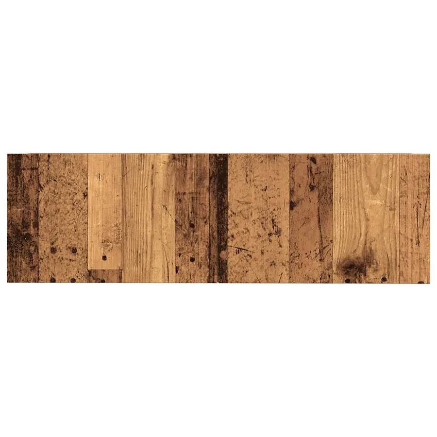 Meubles TV muraux 2 pcs vieux bois 100x30x30 cm - 5