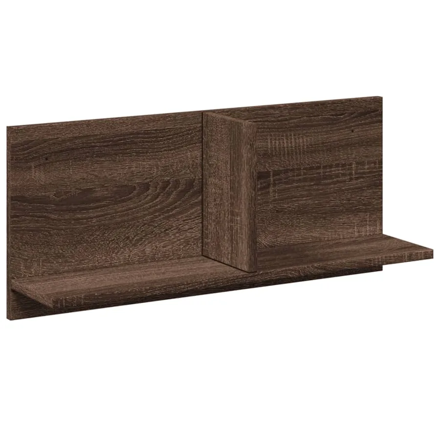 Armoire murale 70x16,5x30 cm chêne marron bois d'ingénierie - 2