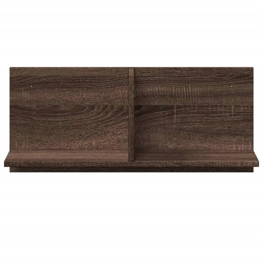 Armoire murale 70x16,5x30 cm chêne marron bois d'ingénierie - 4