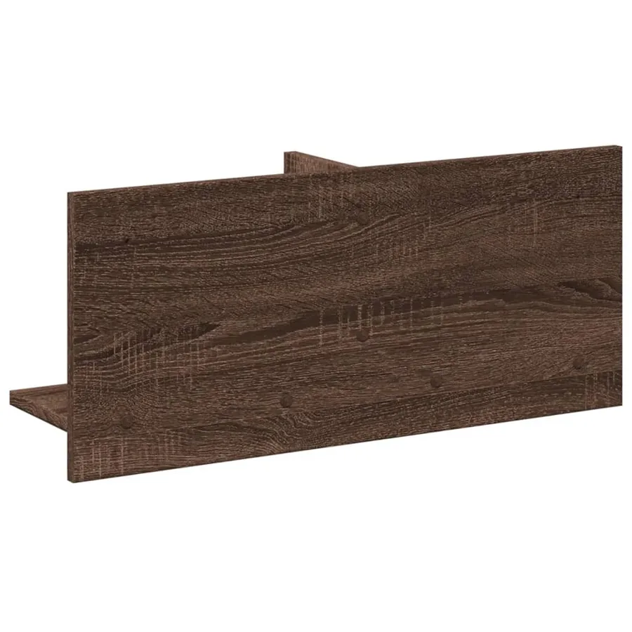 Armoire murale 70x16,5x30 cm chêne marron bois d'ingénierie - 6