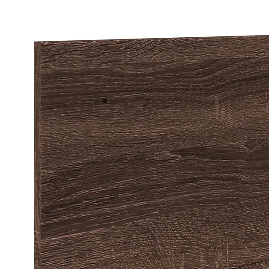 Armoire murale 70x16,5x30 cm chêne marron bois d'ingénierie - 7