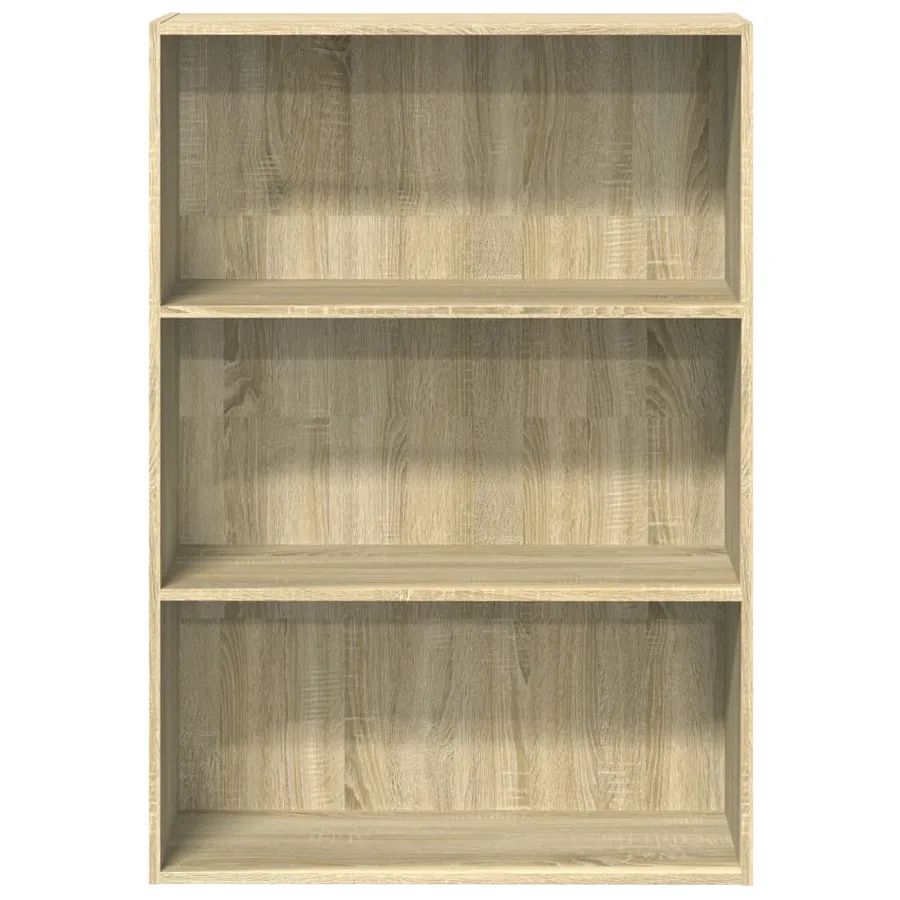 Bibliothèque chêne sonoma 80x30x114 cm bois d'ingénierie - 4