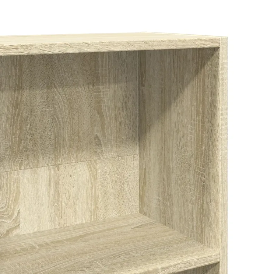 Bibliothèque chêne sonoma 80x30x114 cm bois d'ingénierie - 7