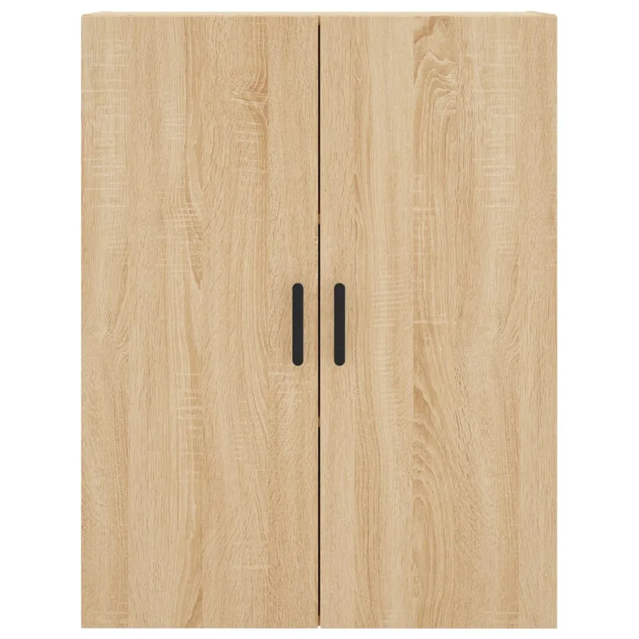 Buffet haut Chêne sonoma 69,5x34x180 cm Bois d'ingénierie - 6