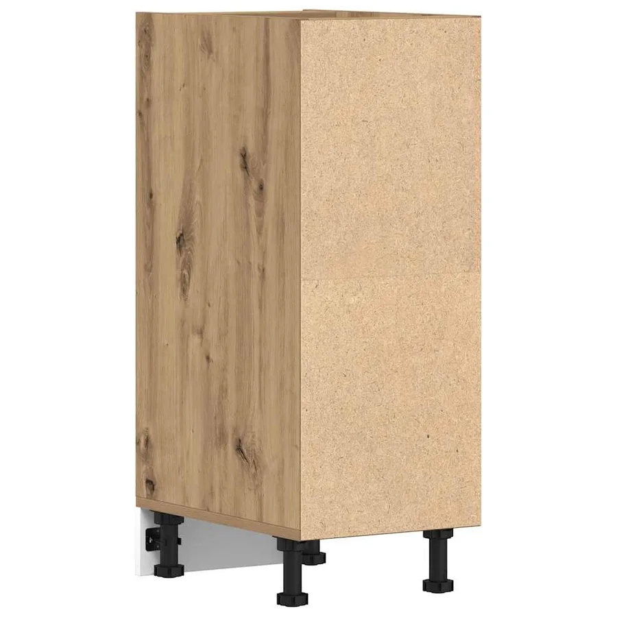 Meuble bas "Riga" Chêne artisanal 30 x 44,5 x 81,5 cm Bois d'ingénierie - 6
