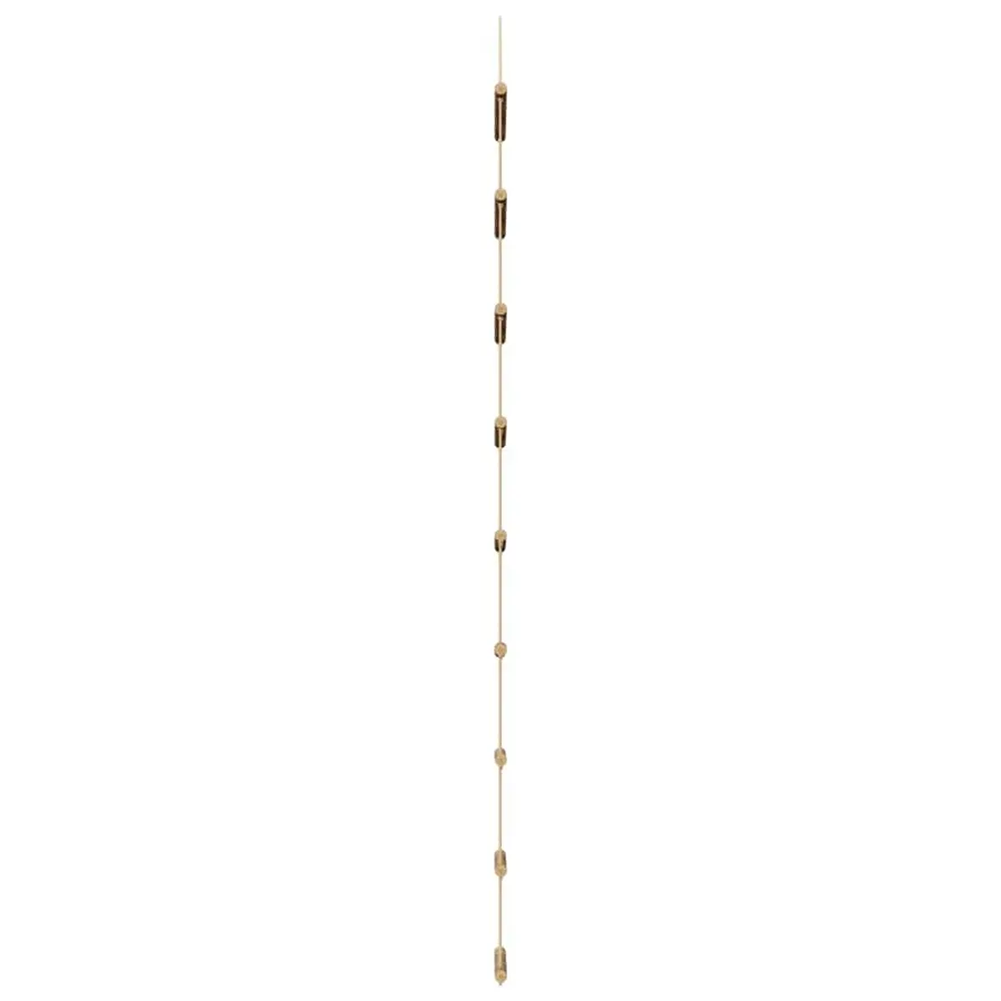 Décoration murale en forme d'échelle 50x150cm branche naturelle - 5