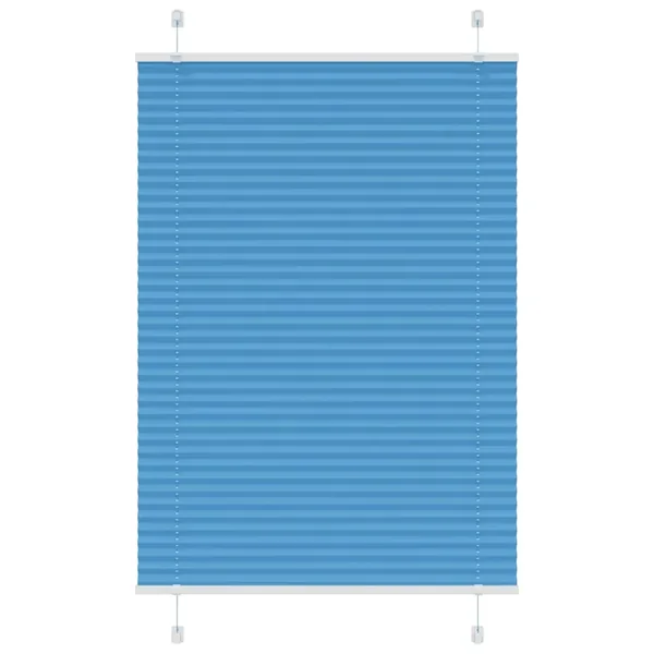 Store plissé bleu 95x150 cm largeur du tissu 94,4 cm polyester