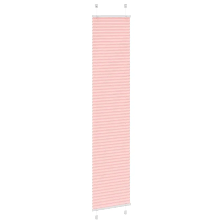 Store plissé rose 40x200 cm largeur du tissu 39,4 cm polyester - 3