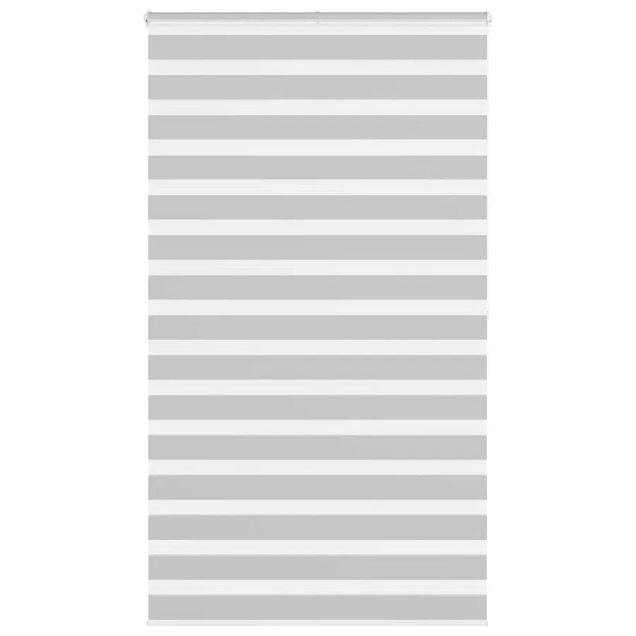 Store zèbre gris clair largeur du tissu 115,9 cm polyester