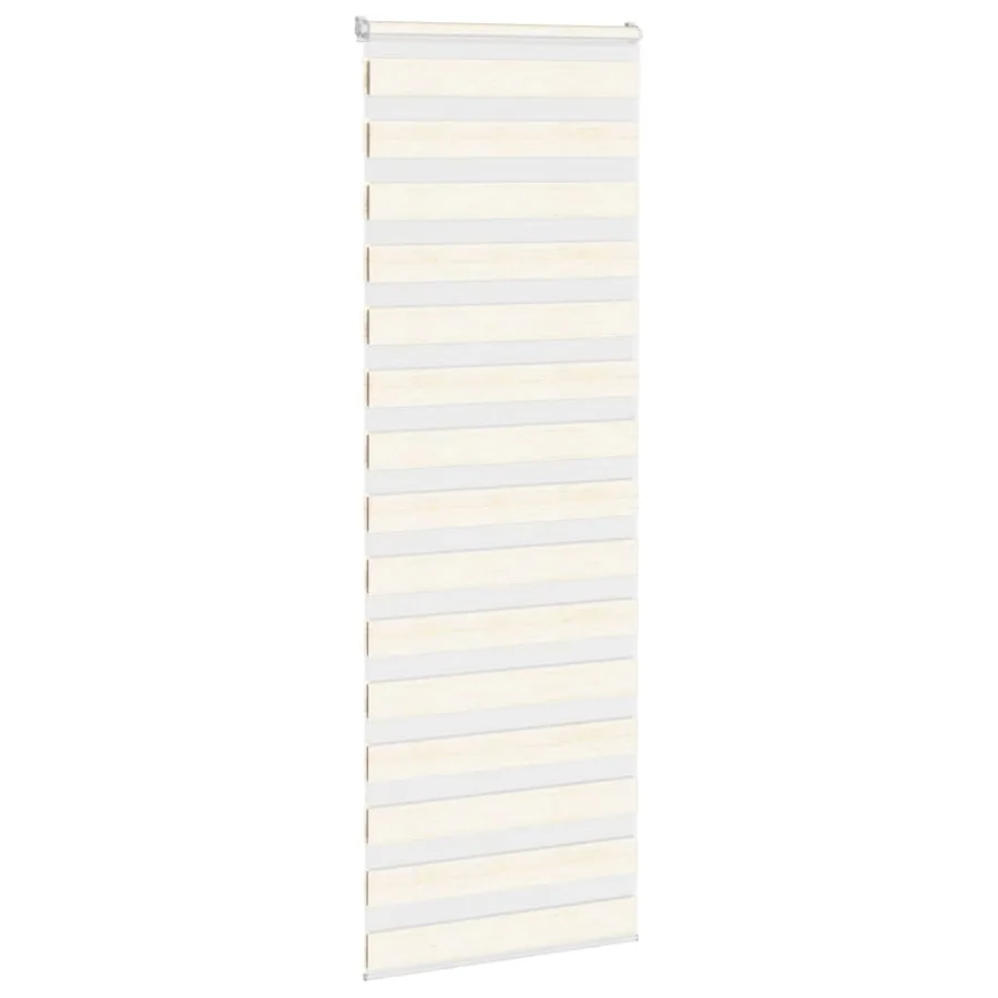 Store zèbre beige marbré largeur du tissu 70,9 cm polyester - 3